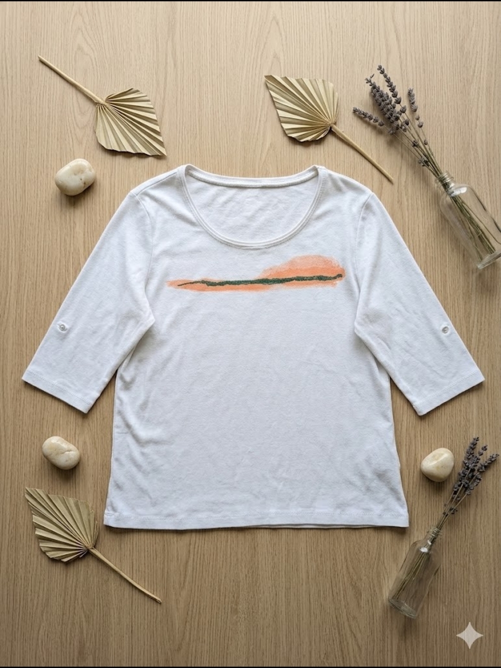 Marble Scotland abstract graphic top - Picture 3 of 15